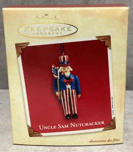 Hallmark 2003 Andenken Ornament Uncle Sam Nussknacker - Bild 1 von 2