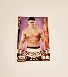 Topps WWE Slam Attax Rebellion Cody Rhodes Grappler - Picture 1 of 2