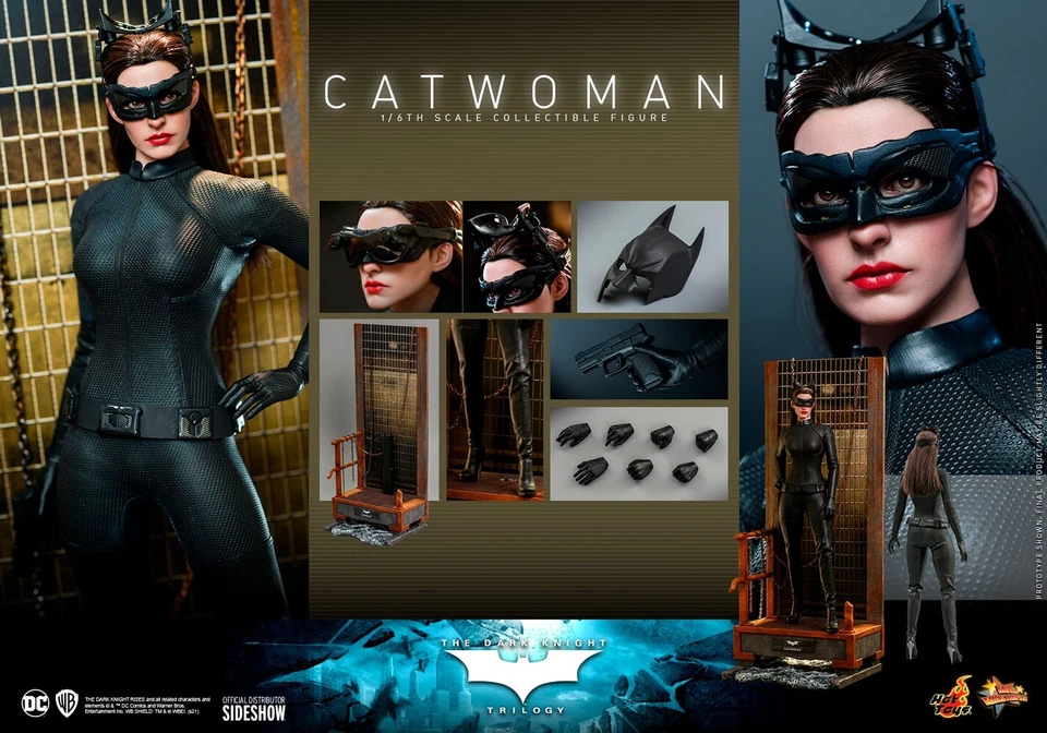 1/6 DC The Dark Knight Trilogy Catwoman Figure Hot Toys MMS627 909931