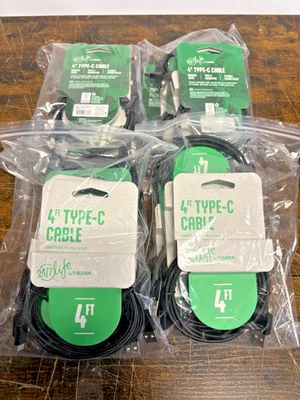 (24 Count-4 Packs Of 6) 24/7Life By 7-Eleven 4ft Type-C Charge And SYNC Cable - Image 1 of 4