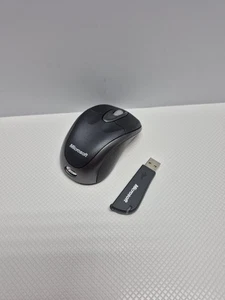Microsoft Wireless Notebook Optical Mouse 3000 w/ USB Receiver – Tested Works - Picture 1 of 15