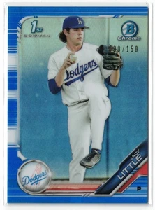 2019 1st Bowman Draft BLUE Refractor RC Jack Little #BDC-43! Dodgers Rookie /150 - Picture 1 of 2