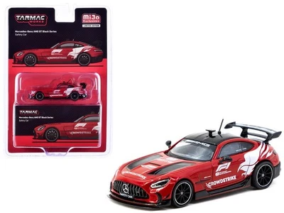 Coche de seguridad 1/64 Tarmac Works Mercedes-Benz AMG GT serie negra modelo T64G-042-SC Foto 1 de 2
