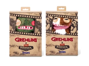 Gremlins x Zuru Fuggler Funny Ugly Monster Gizmo & Stripe Soft Plush Toy 9" NEW - Picture 1 of 4