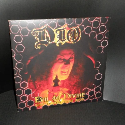 DIO vinyl LP Evil Or Divine LIVE IN NEW YORK CITY 2LP RED 180g EU Back On Black - Image 1 of 4