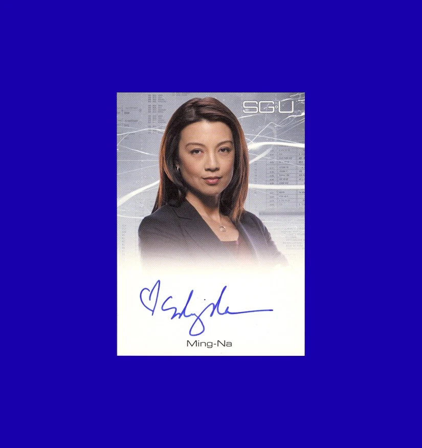 Ming-Na as Camille Wray 2011 Stargate Universe Season 2 Autograph AUTO #11A RARE - Image 1 of 1