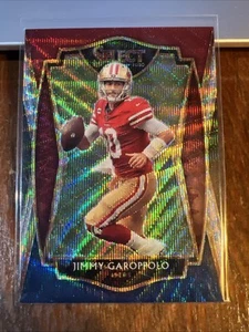Jimmy Garoppolo 2020 Panini Select Premier Level Tri-Color Prizm #117 /199 - Picture 1 of 6