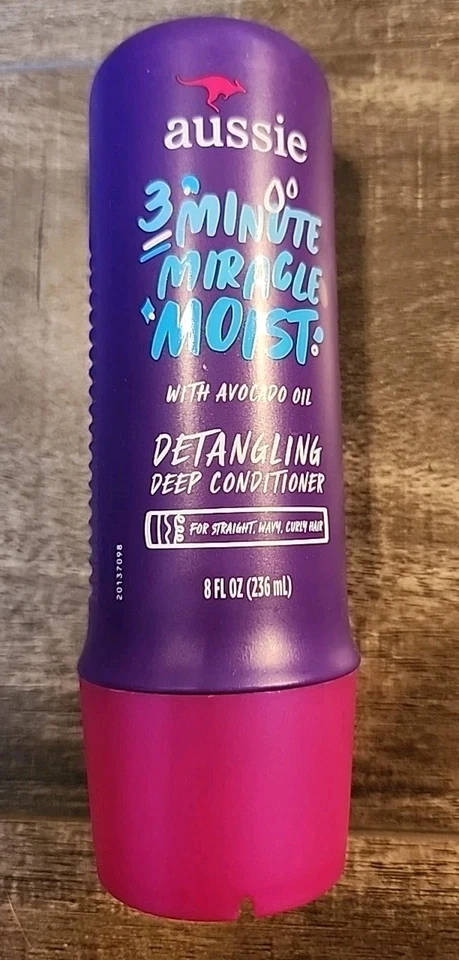 Acondicionador profundo Aussie 3 Minute Miracle Moist con aceite de aguacate, 8 oz Foto 1 de 1