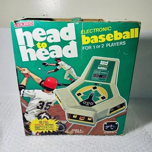 Baseball elettronico Coleco testa a testa 1980 testato in scatola originale ottimo - Foto 1 di 14