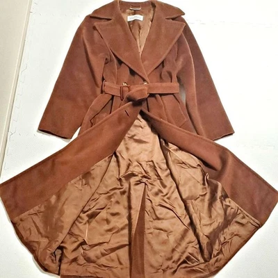 Max Mara Long Coat Manuela Cashmere Belt Rare color In good condition JP 2510TK - Image 1 of 4