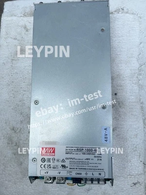 1PCS Taiwan Mingwei RSP-1000-48, 48V 21A 1000W high-power #im - Image 1 of 4