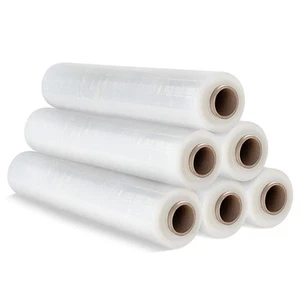 Pellicola estensibile multiuso forte trasparente per pallet imballaggio pacchi - 400 m 120 m - Foto 1 di 8
