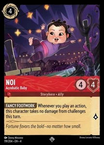 Noi - Acrobatic Baby (119) Ursula's Return Disney Lorcana - Picture 1 of 1