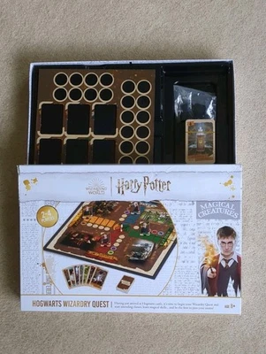 Harry Potter Hogwarts Wizardry Quest Board Game Age 8+ - Image 1 of 4