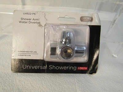 Desviador de agua de brazo de ducha manual Delta Universal U4922-PK Foto 1 de 4