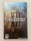 FINAL FANTASY XII 12 - PLAYSTATION 2 PS2 - INSTRUCTION MANUAL ONLY