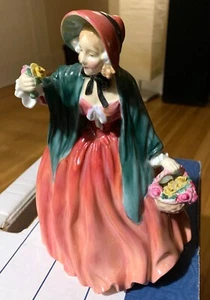 Royal Doulton Lady Charmian Bone China Figur 1949 Vintage 8" - Bild 1 von 2