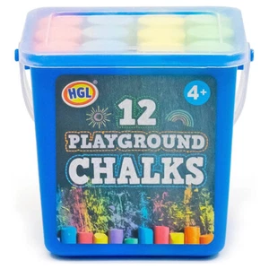 Parque infantil tiza niños niños patio escuela arte pizarra tizas edades 4+ - Imagen 1 de 3