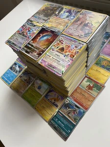 ✨ Pokemon Karten Sammlung 100 Karten + 10 Holos + V / GX / EX - deutsch ✨ - Bild 1 von 5