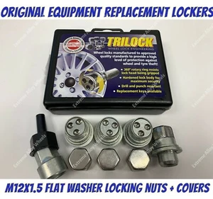 Alloy Wheel Locking Nuts M12x1.5 x 5 Jaguar E F I S X Type Pace XE XF XJ XK - Picture 1 of 1