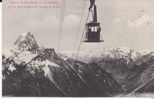 CPA CHEMIN DE FER AERIEN AU PIC SAGETTE PIC DU MIDI D' OSSAU ET VALLEE DE BIOUS - Picture 1 of 1