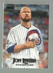 2019 Stadium Club Black Foil #64 Jon Lester (ref 79341) - Picture 1 of 1