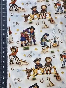 Country Rodeo Home On The Range Michael Miller Cotton Fabric 1/2 Yard 18 By 44” - Picture 1 of 5