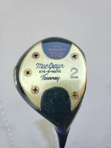 VTG EYE- O-MATIC MACGREGOR  TOURNEY 2 Wood M75W Six Screw Woods Set Oil Hardened - Picture 1 of 13