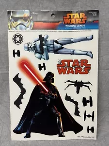 Disney Star Wars Window Cling 2 Sheets 27 Decals - Picture 1 of 5