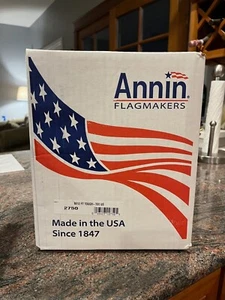 American Flag 8x12 ft. Tough-Tex by Annin Made in USA 2750 - Picture 1 of 5