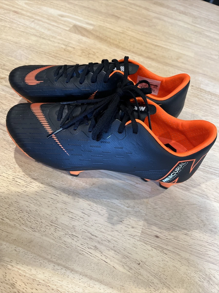 Nike Mercurial Vapor 12 FG Black Total Orange for Sale