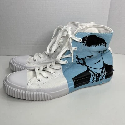 Calvin Klein X Andy Warhol Iconic High Tops Mens 10.5 Rare Sneakers Shoes *Read* - Image 1 of 4