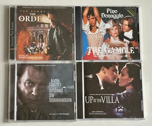 Pino Donaggio 4 cd lot - The Order, Ordeal by Innocence, Gamble, 2 cd's new - Picture 1 of 2
