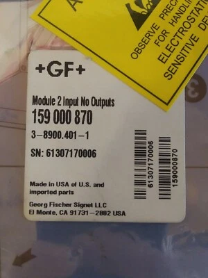 Georg Fischer 159 000 870 I/O Module - Image 1 of 4