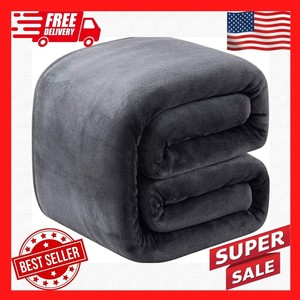 Thick Heavy Winter Warm Soft Mink Queen Size Fleece Blanket - 90 x 90,NEW*******