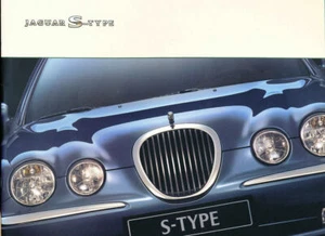 2000 Jaguar S-Type 12-page Original Factory Car Sales Brochure - Bild 1 von 12