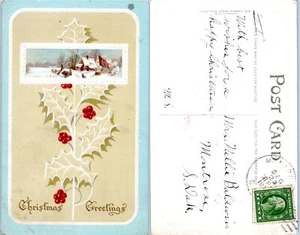 Weihnachtsgrüße Vintage PC gestempelt 1917(?) - Bild 1 von 1