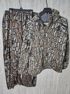 Vintage CABELAS Treebark Camo Gore-Tex Set With Hooded Jacket And Pants MEDIUM - Picture 1 of 16