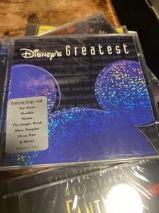 Disney's Greatest Vol 1 CD Collection of Hit Songs from Disney Movies NEW Sealed - Picture 1 of 2