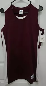 Russell Athletic Dri Power Jersey Tank Top NWT Men's Small Maroon - Picture 1 of 5