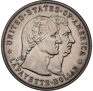 1900 Lafayette Dollar Commemorative - NGC AU Details - LOOKS BETTER! - Picture 1 of 4