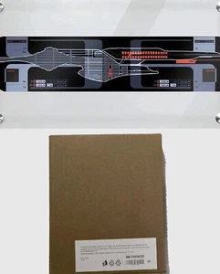 STAR TREK FANHOME Okudagram USS TITAN USS ENTERPRISE 1701-G Acryl Display NEU - Bild 1 von 1
