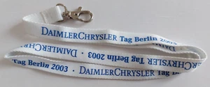 Daimler Chrysler Tag Berlin 2003 Schlüsselband Lanyard NEU (M158) - Bild 1 von 1