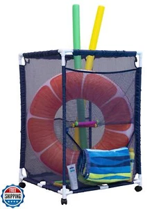 Cubo organizador de almacenamiento para piscina rodante Essential Yours, mediano, (25,4" de ancho x 25,4 - Imagen 1 de 5