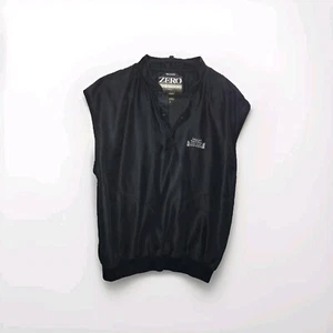 Zero Restriction Microsuede Jacket Mens Medium Golf Logo Vest Golfing Outerwear - Picture 1 of 10