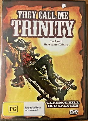 THEY CALL ME TRINITY DVD 1970 SEALED *BRAND NEW* NTSC REGION 4 RARE - image 1 of 3