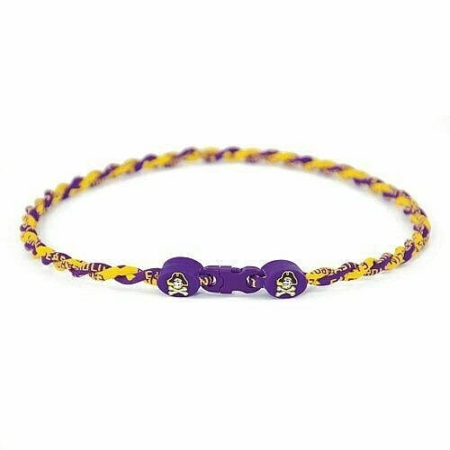 East Carolina Pirates 18 " Twisted Titanium Sport Necklace - Image 1 of 1