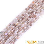 Natural Grade Aaa Assorted Stones Faceted Round Beads For Jewelry Making 15"