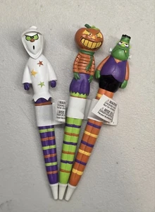 GUND Kugelschreiber Frighty Night selten Vintage 3er Set - Bild 1 von 6