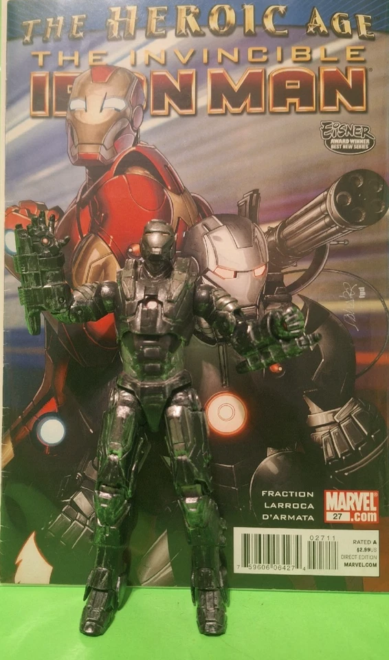 Marvel Legends MÁQUINA DE GUERRA + GRAN CÓMIC EL INVENCIBLE IRON MAN (2010) # 27 Foto 1 de 1